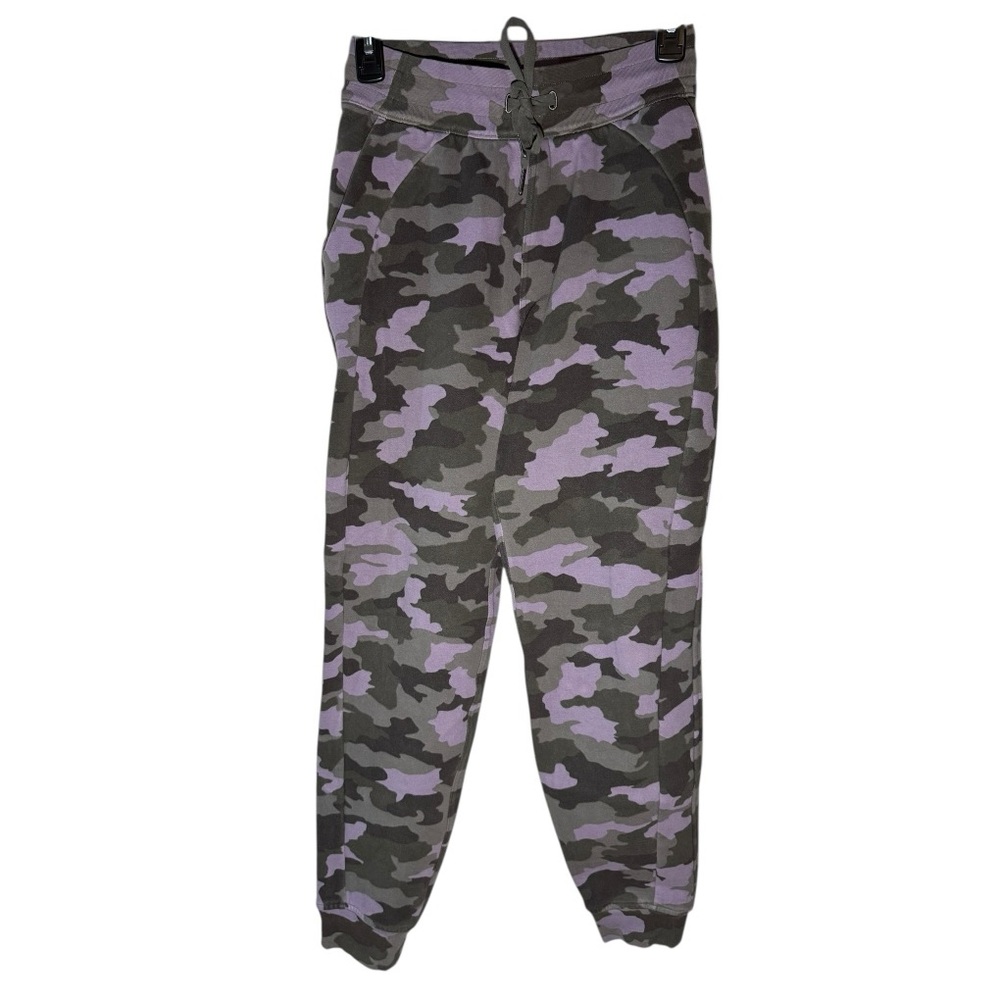 LULULEMON Scuba Heritage 365 Camo Dusky Lavende HR Fleece 28" Joggers Size 4 - Picture 3 of 13